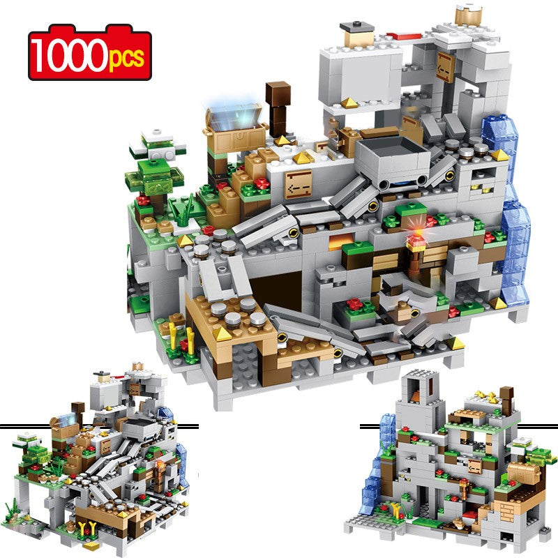 Caverna da Montanha Minecraft (1.000 Peças) - Lojas Trazida Home