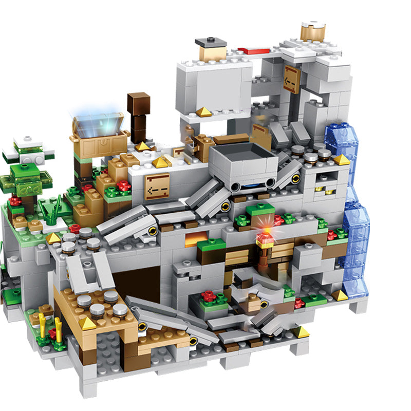 Caverna da Montanha Minecraft (1.000 Peças) - Lojas Trazida Home