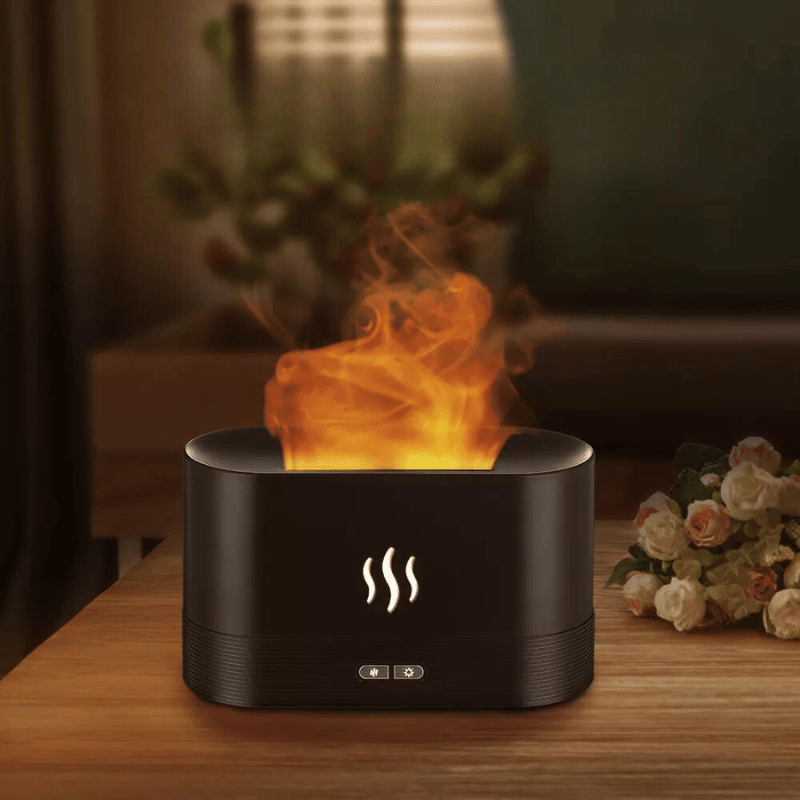 Difusor-de-Aroma-com-Efeito-em-Chamas-Fragrance-Flame-Preto