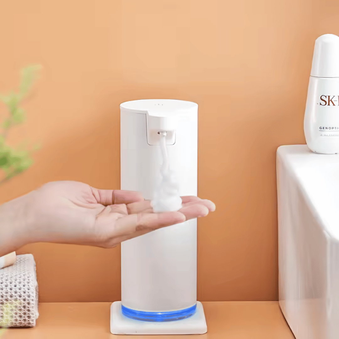 Dispensador-Para-Sabonete-Liquido-Com-Sensor-Automatico-Trazida