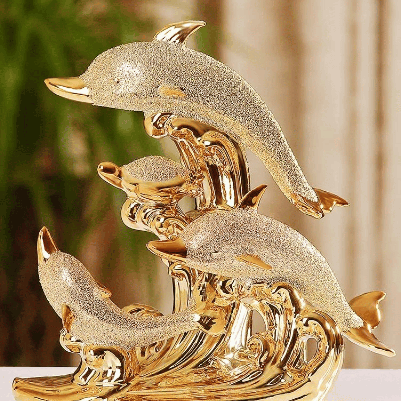 Escultura-Grega-Golfinho-Alado