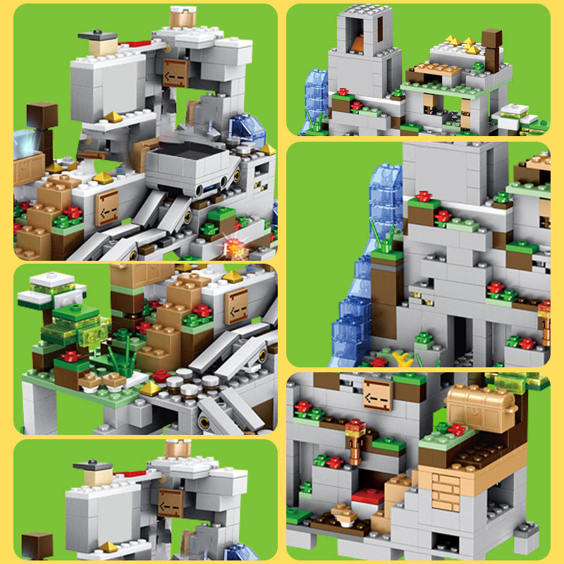 Caverna da Montanha Minecraft (1.000 Peças) - Lojas Trazida Home